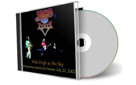Artwork Cover of Yes 2002-07-22 CD Denver Audience