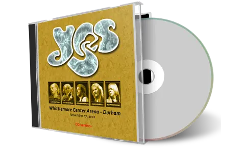 Artwork Cover of Yes 2002-11-07 CD Durham Audience