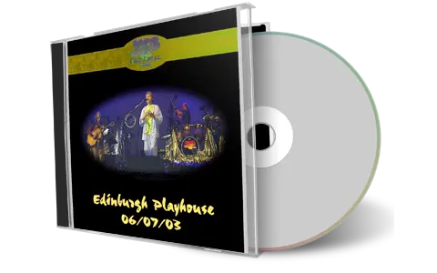 Artwork Cover of Yes 2003-07-06 CD Edinburgh Audience