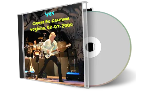 Artwork Cover of Yes 2004-07-02 CD Voghera Audience