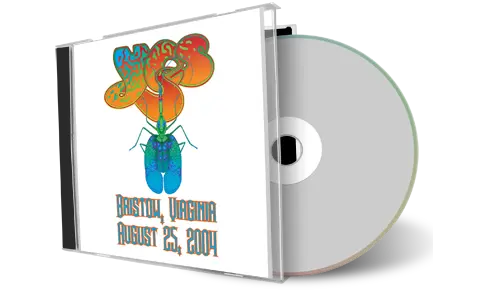 Artwork Cover of Yes 2004-08-25 CD Bristow Audience
