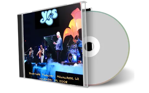 Artwork Cover of Yes 2008-11-29 CD Milwaukee Audience