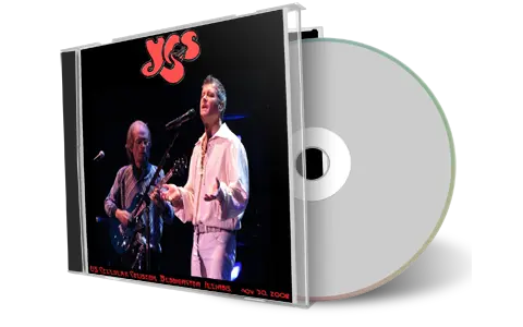 Artwork Cover of Yes 2008-11-30 CD Bloomington Audience