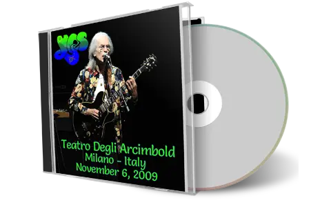 Artwork Cover of Yes 2009-11-06 CD Milano Audience