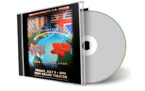 Artwork Cover of Yes 2011-07-08 CD Mashantucket Audience