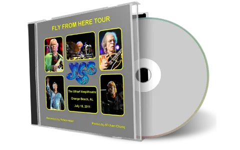 Artwork Cover of Yes 2011-07-15 CD Orange Beach Audience