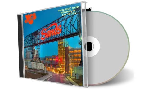 Artwork Cover of Yes 2012-07-18 CD Bethlehem Audience