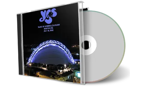 Artwork Cover of Yes 2012-07-21 CD Boston Audience
