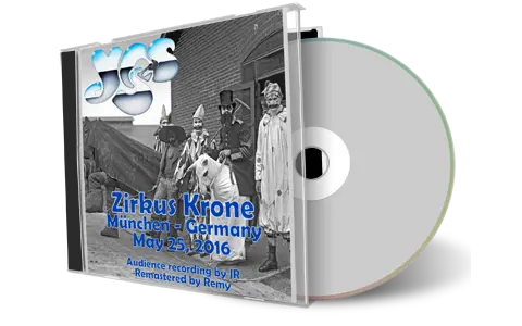 Artwork Cover of Yes 2016-05-25 CD Munchen Audience