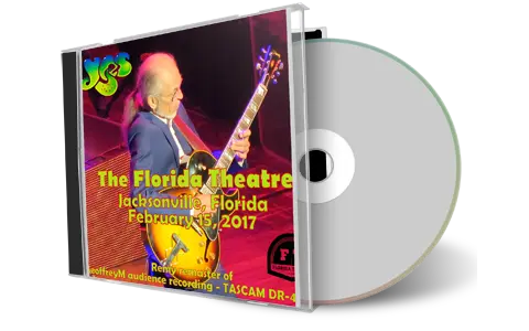 Artwork Cover of Yes 2017-02-15 CD Jacksonville Audience