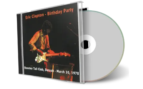 Artwork Cover of Eric Clapton 1978-03-30 CD Detroit Audience
