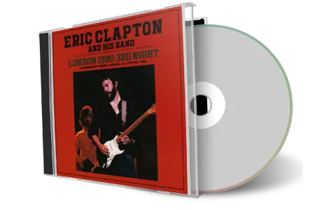 Artwork Cover of Eric Clapton 1980-05-17 CD London Audience