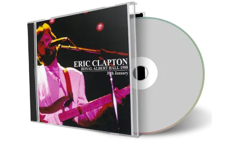 Artwork Cover of Eric Clapton 1988-01-30 CD London Audience