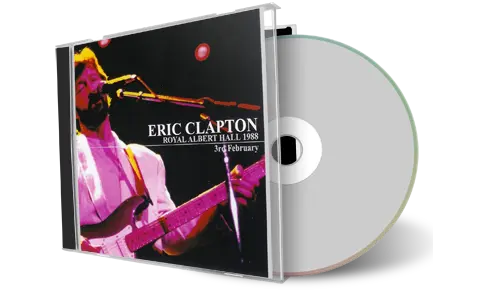 Artwork Cover of Eric Clapton 1988-02-03 CD London Audience