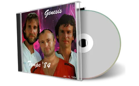 Artwork Cover of Genesis 1984-01-15 CD Tempe Audience