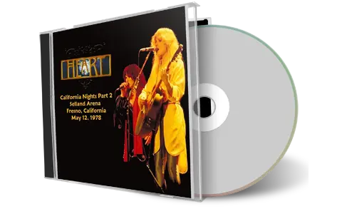 Artwork Cover of Heart 1978-05-12 CD Inglewood Soundboard