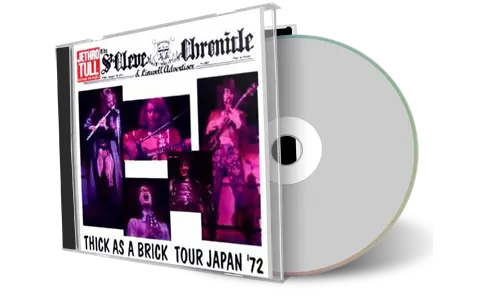 Artwork Cover of Jethro Tull 1972-07-16 CD Tokyo Audience
