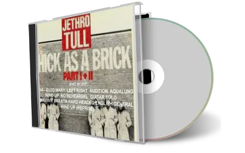 Artwork Cover of Jethro Tull 1972-11-03 CD St Petersburg Audience