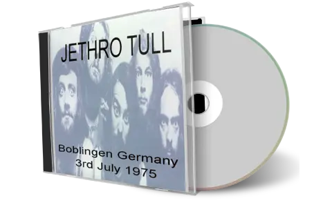 Artwork Cover of Jethro Tull 1975-07-03 CD Boblingen Audience