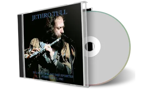 Artwork Cover of Jethro Tull 1981-02-24 CD Lyon Audience
