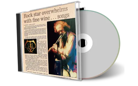 Artwork Cover of Jethro Tull 1992-11-03 CD Toronto Audience