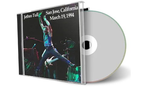 Artwork Cover of Jethro Tull 1994-03-19 CD San Jose Audience