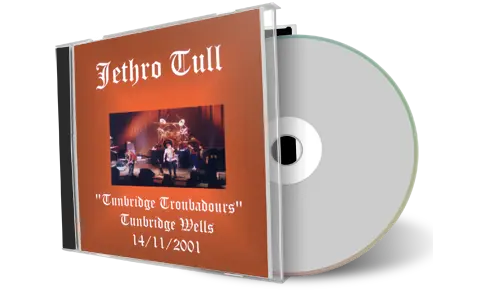 Artwork Cover of Jethro Tull 2001-11-14 CD Tunbridge Wells Audience