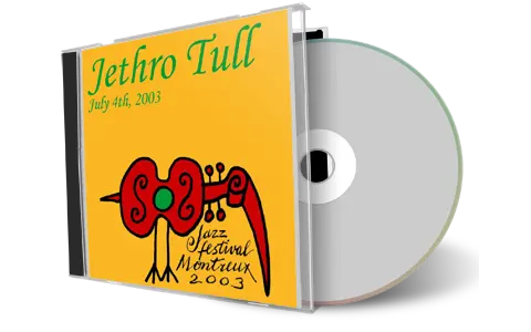 Artwork Cover of Jethro Tull 2003-07-04 CD Montreux Audience
