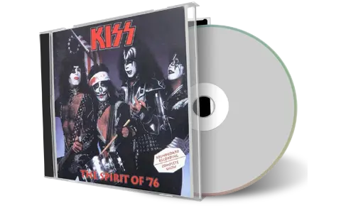 Artwork Cover of Kiss 1976-07-03 CD Cleveland Soundboard