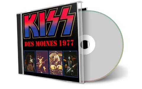 Artwork Cover of Kiss 1977-11-29 CD Des Moines Audience