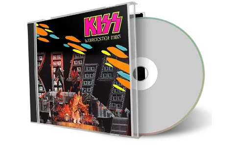 Artwork Cover of Kiss 1985-12-20 CD Worcester Audience