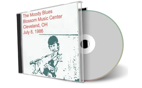 Artwork Cover of Moody Blues 1986-07-08 CD Cleveland Soundboard