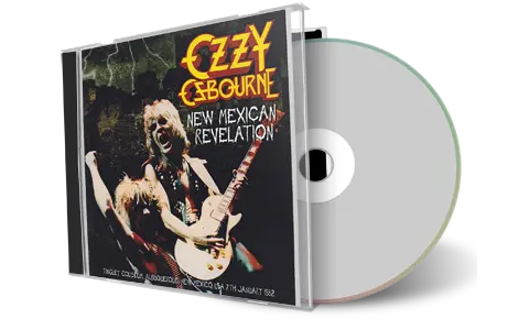 Artwork Cover of Ozzy Osbourne 1982-01-07 CD Albuquerque Audience