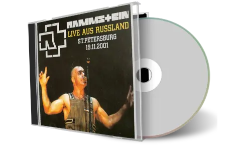 Artwork Cover of Rammstein 2001-11-19 CD St Petersburg Audience