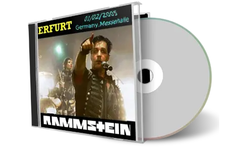 Artwork Cover of Rammstein 2005-02-01 CD Erfurt Audience