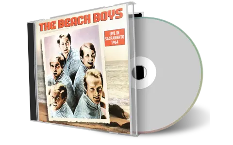 Artwork Cover of The Beach Boys 1964-08-01 CD Sacramento Audience