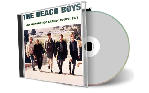 Artwork Cover of The Beach Boys 1971-07-01 CD Bronx Audience