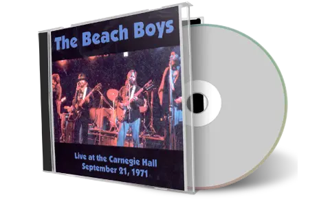 Artwork Cover of The Beach Boys 1971-09-24 CD New York Audience