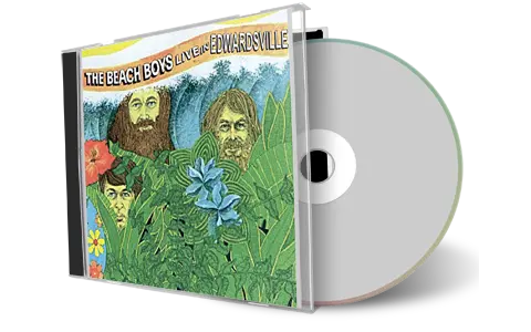 Artwork Cover of The Beach Boys 1977-08-21 CD Mississippi River Festival Audience