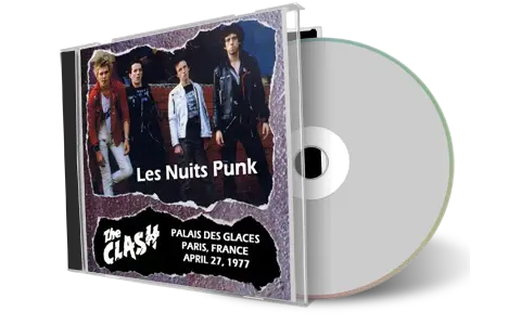 Artwork Cover of The Clash 1977-04-27 CD Paris Audience