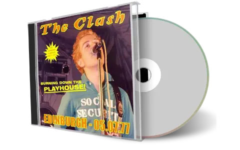 Artwork Cover of The Clash 1977-05-07 CD Edinburgh Audience
