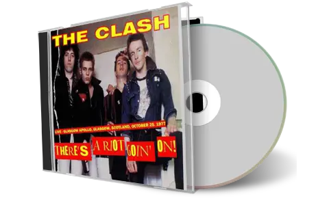 Artwork Cover of The Clash 1977-10-25 CD Glasgow Audience