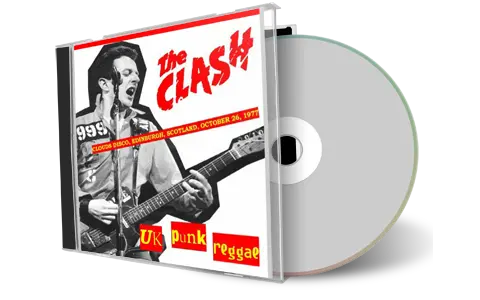 Artwork Cover of The Clash 1977-10-26 CD Edinburgh Audience