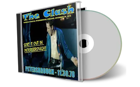Artwork Cover of The Clash 1978-11-30 CD Peterborough Audience