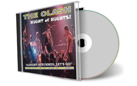 Artwork Cover of The Clash 1979-02-17 CD New York City Audience
