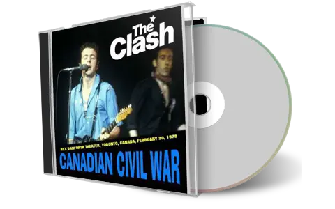 Artwork Cover of The Clash 1979-02-20 CD Toronto Audience