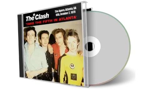 Artwork Cover of The Clash 1979-10-02 CD Atlanta Audience