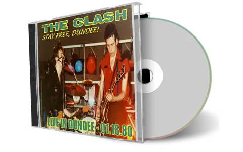 Artwork Cover of The Clash 1980-01-18 CD Dundee Audience