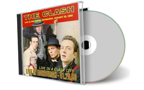 Artwork Cover of The Clash 1980-01-20 CD Edinburgh Audience