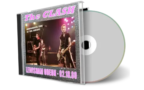 Artwork Cover of The Clash 1980-02-18 CD Lewisham Audience